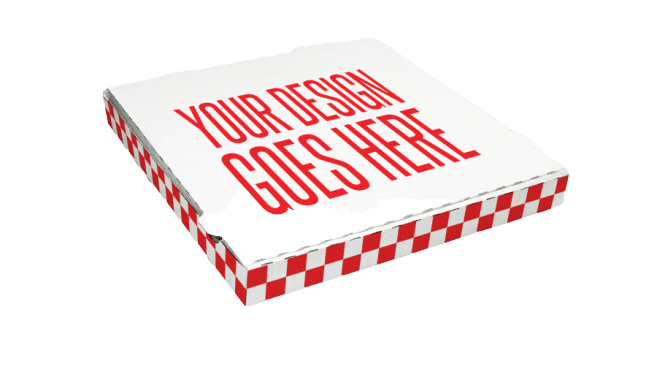 Custom Printed Pizza Boxes Colors and Sizes!